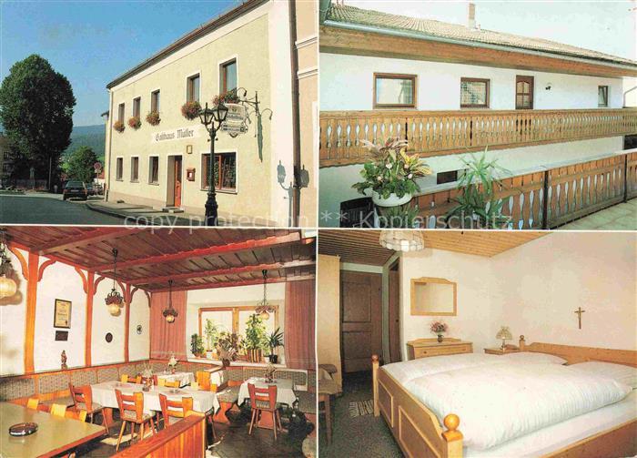 Neukirchen Heilig Blut Bayern Gasthof Mueller Gastraum Fremdenzimmer