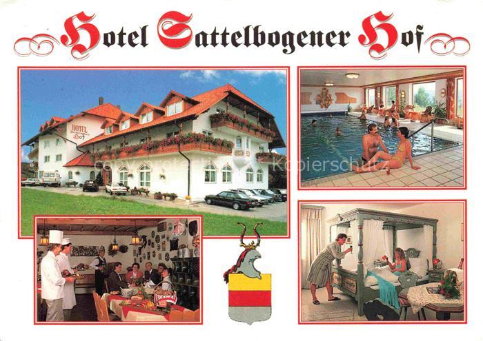 Sattelbogen Hotel Sattelbogener Hof Restaurant Fremdenzimmer Hallenbad