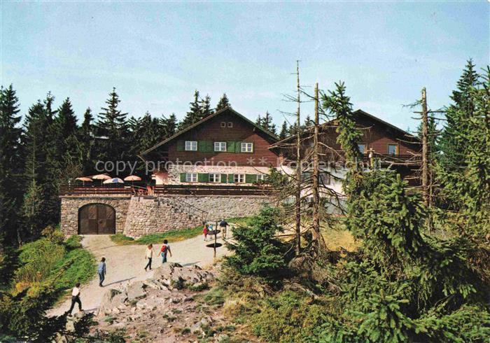 Koetzting Bad Bayern Koetztinger Huette Berggaststaette Bayerischer Wald