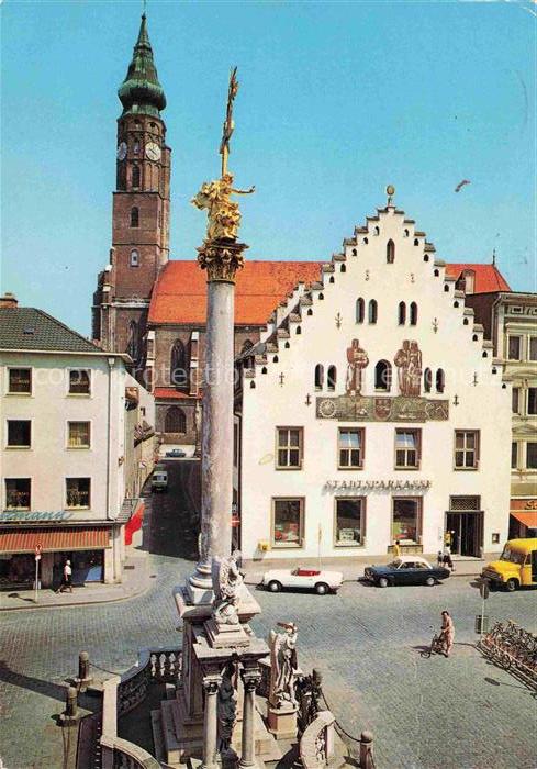 Straubing Blick auf St. Jakob Kirche