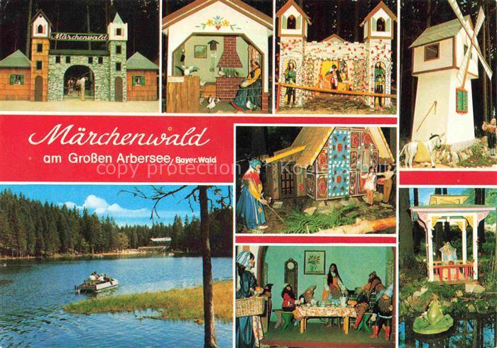 Bayerisch Eisenstein Maerchenwald am Grossen Arbersee Bayerischer Wald