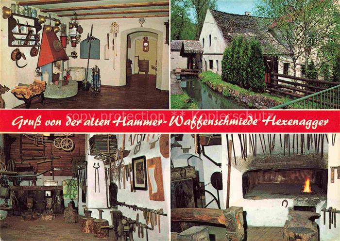 Hexenagger Alte Hammer-Waffenschmiede Handwerk