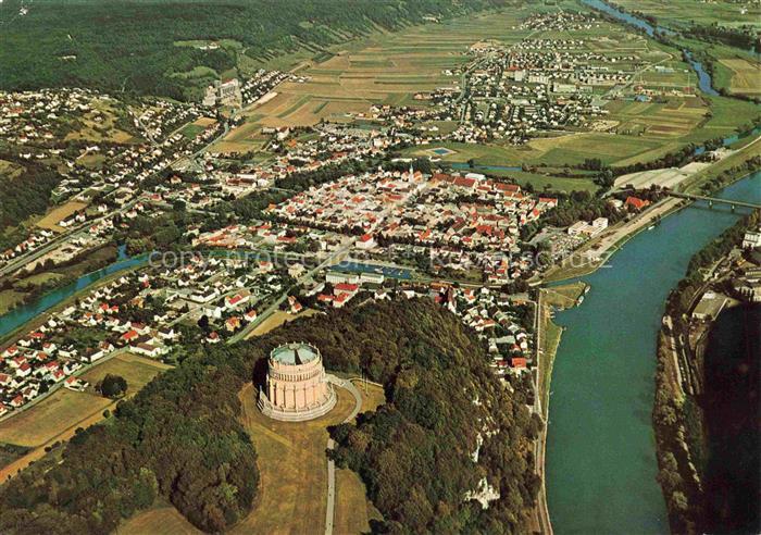 Kelheim Donau mit Befreiungshalle