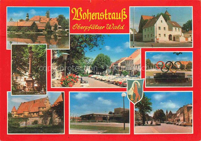 Vohenstrauss Bayern Teilansichten Stadtzentrum