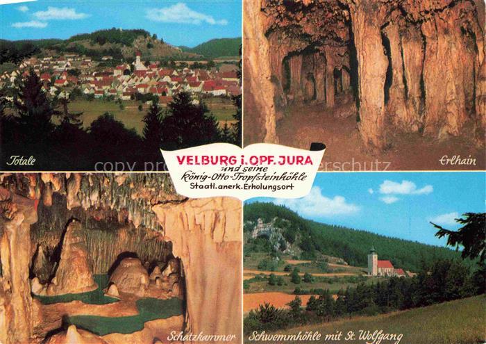 Velburg Neumarkt Bayern Panorama Koenig-Otto-Tropfsteinhoehle Schwemmhoehle St.