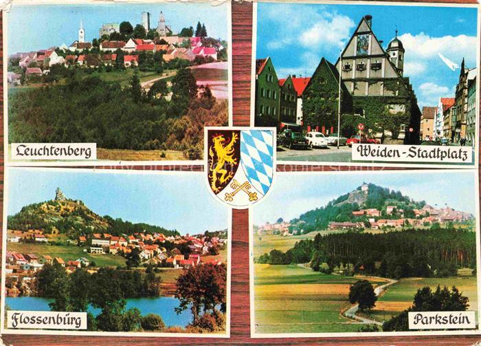 Weiden  Oberpfalz und Umgebung Leuchtenberg Flossenbuerg Parkstein Stadtplatz We