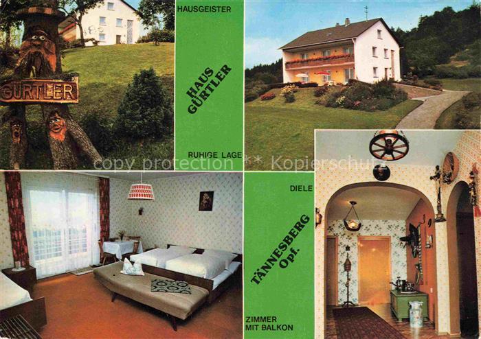 Taennesberg Neustadt Waldnaab Bayern Gaestehaus Haus Guertler Fremdenzimmer