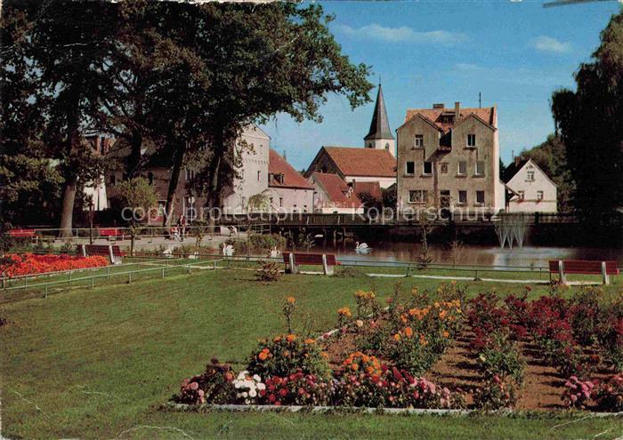 Grafenwoehr Parkanlagen Stadtweiher