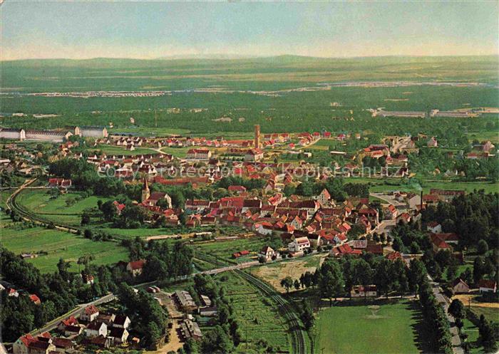 Grafenwoehr Stadt und Truppenuebungsplatz