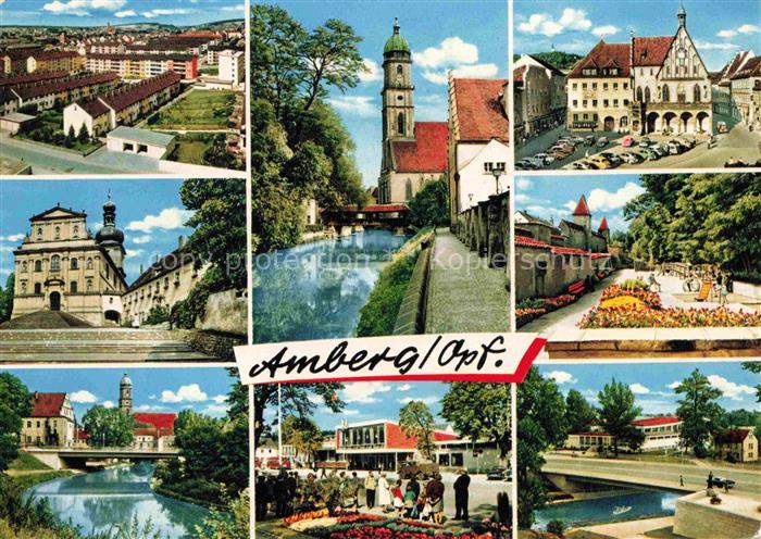 Amberg Oberpfalz Motive Stadtzentrum