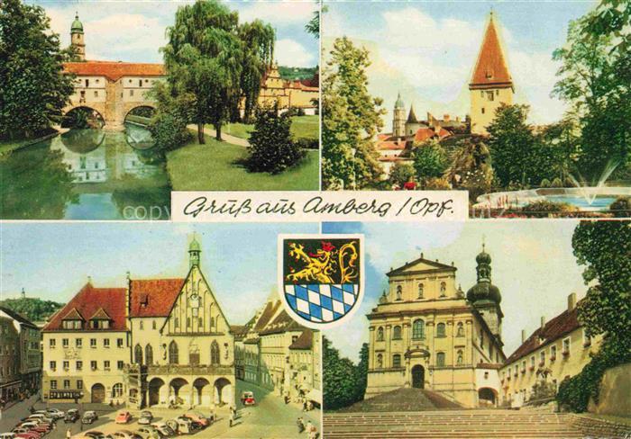 Amberg Oberpfalz Motive Stadtzentrum Kirche Kloster