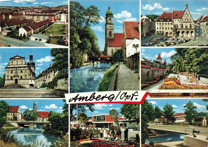 Amberg Oberpfalz Motive Stadtzentrum