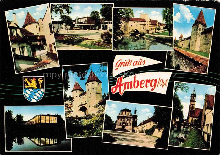 Amberg Oberpfalz Motive Stadtzentrum Sehenswuerdigkeiten