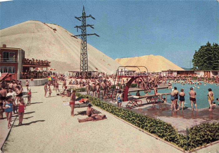 Hirschau Oberpfalz Sommerskiparadies Monte Kaolino Freibad Duenenbad