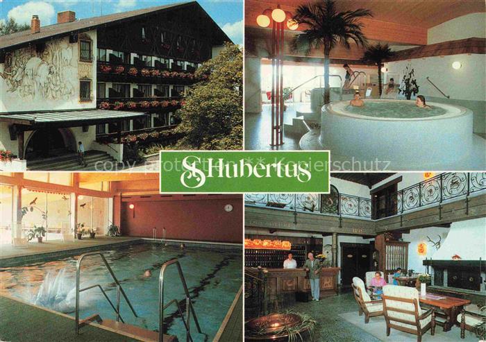 Schoensee Oberpfalz Kur- und Sporthotel St. Hubertus Hallenbad