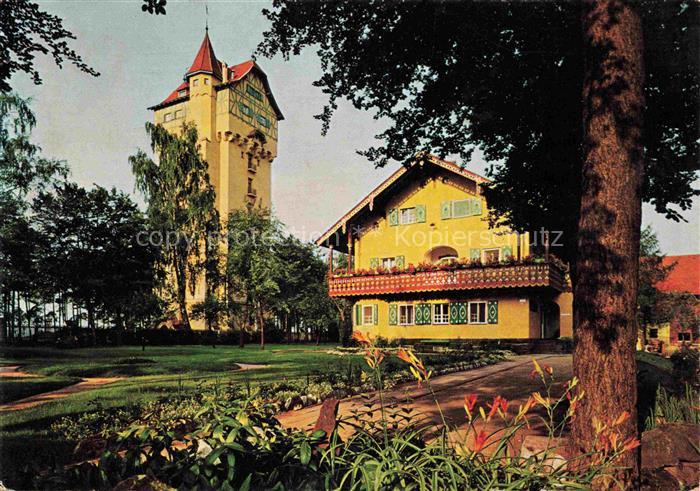Grafenwoehr Truppenuebungsplatz Water Tower and Commander's House Wasserturm Kom
