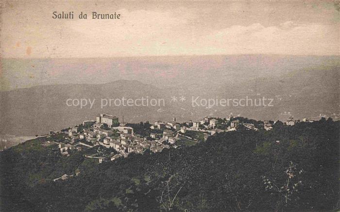 Brunate Como Lombardia IT Panorama