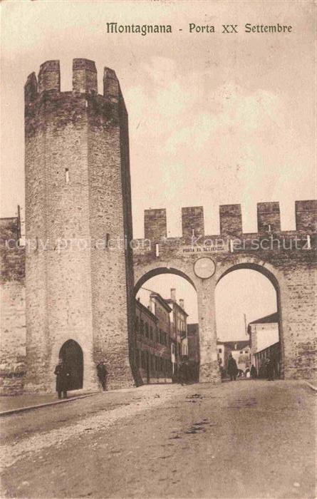 Montagnana Padua Veneto IT Porta XX Settembre