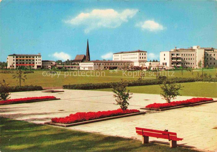 BAD FuessING Thermalbad Blick vom Kurpark