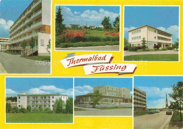BAD FuessING Thermalbad Kurort Kurhotels