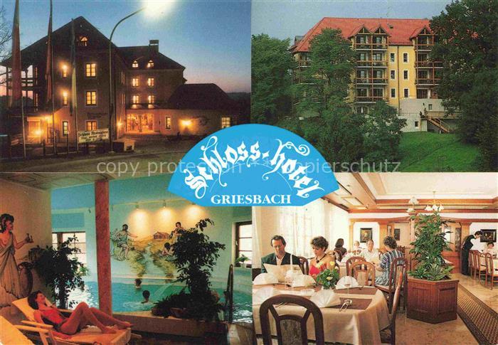 Griesbach Rottal Bayern Schloss-Hotel Restaurant Wellness Hallenbad