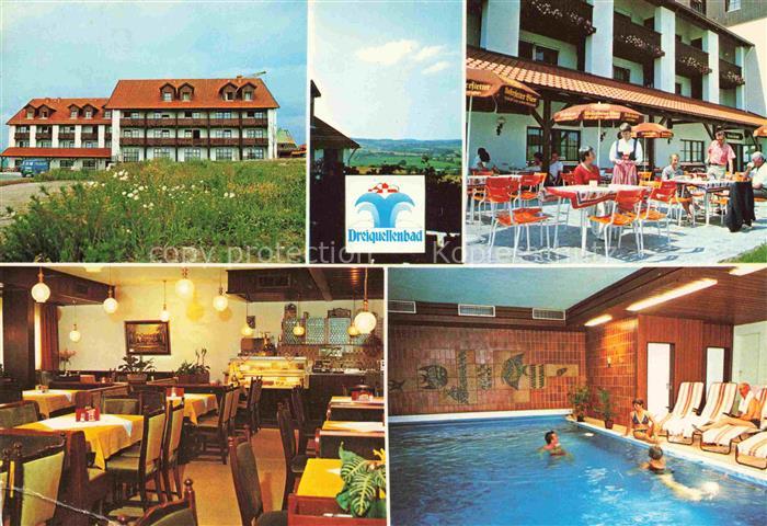 Bad Griesbach Rottal Hotel Konradshof Café Rottal Terrasse Hallenbad
