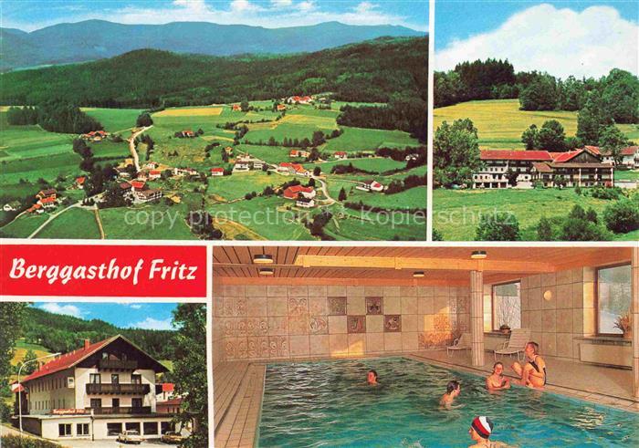 Asbach Drachselsried Bayerischer Wald Panorama Luftaufnahme Berggasthof Fritz H