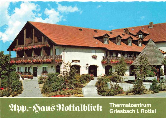 Bad Griesbach Rottal Appartementhaus Rottalblick Thermalkurort