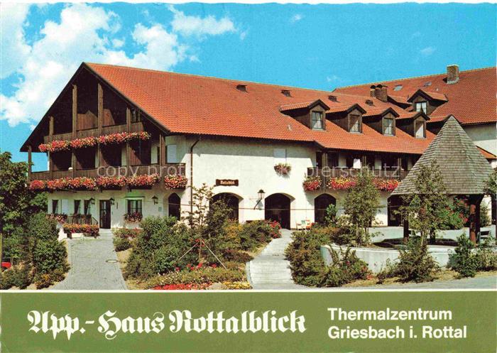 Bad Griesbach Rottal Appartementhaus Rottalblick Thermalkurort