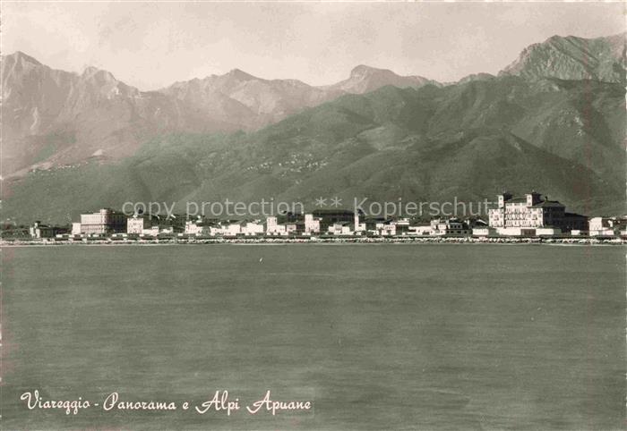 VIAREGGIO Toscana IT Panorama e Alpi Apuane