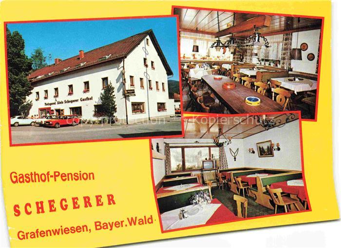 Grafenwiesen Cham Bayern Gasthof Pension Schegerer Gaststube