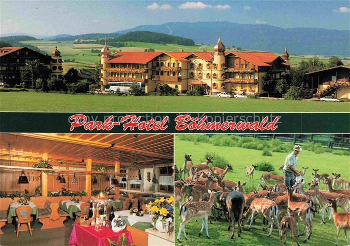 Warzenried Parkhotel Boehmerwald Restaurant Wildfuetterung