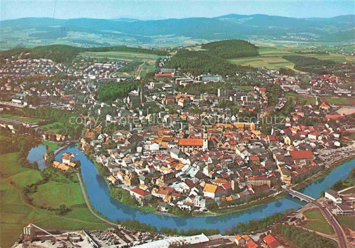 Cham  Oberpfalz Fliegeraufnahme