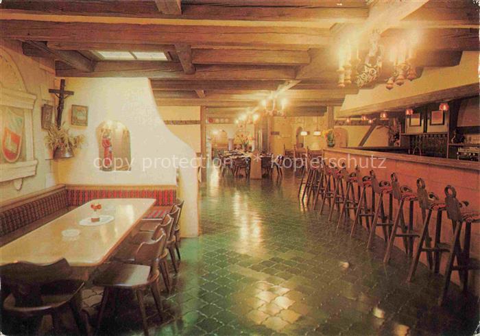 Cham  Oberpfalz Hotel Randsbergerhof Restaurant Theke