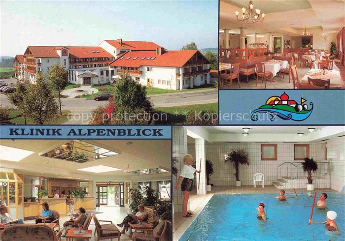 Bad Griesbach Rottal Klinik Alpenblick Restaurant Foyer Hallenbad