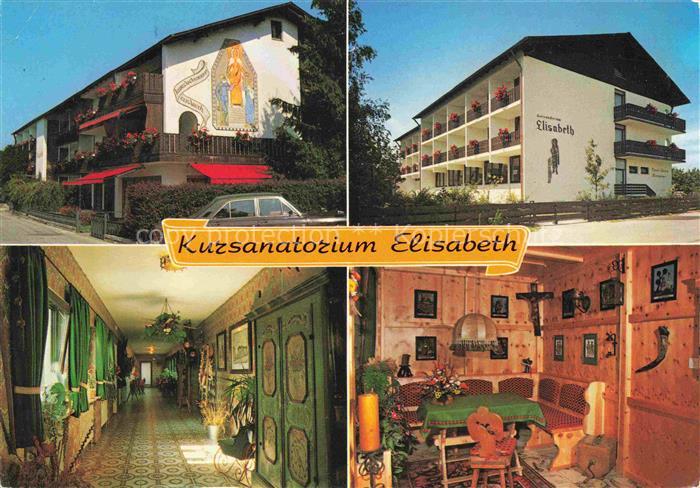 BAD FuessING Kursanatorium Elisabeth Foyer Gastraum