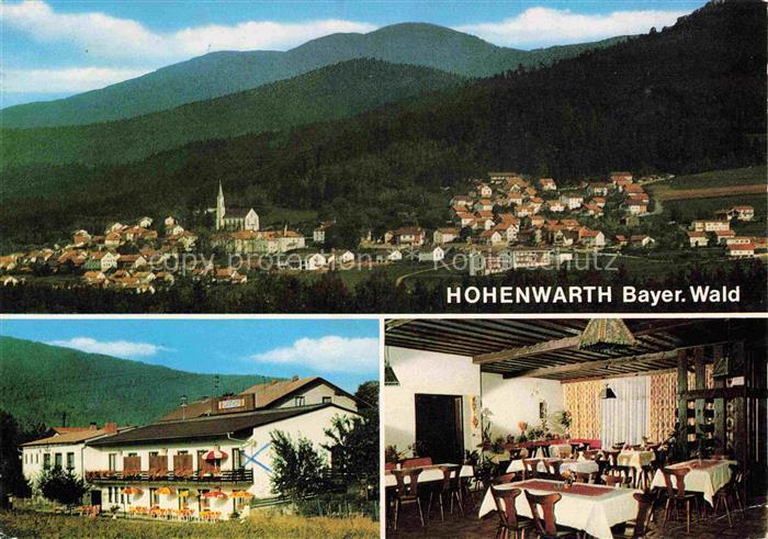 Hohenwarth Koetzting Panorama Gasthof Pension Kaitersberg Bayerischer Wald
