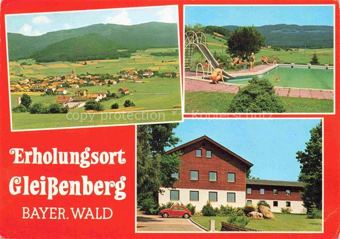 Gleissenberg Oberpfalz Panorama Erholungsort Bayerischer Wald Freibad
