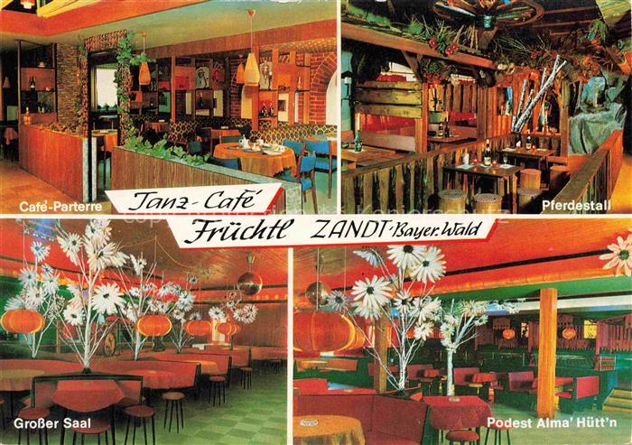 Zandt  Oberpfalz Tanz-Café Pension Fruechtl Pferdestall Grosser Saal Podest Alma