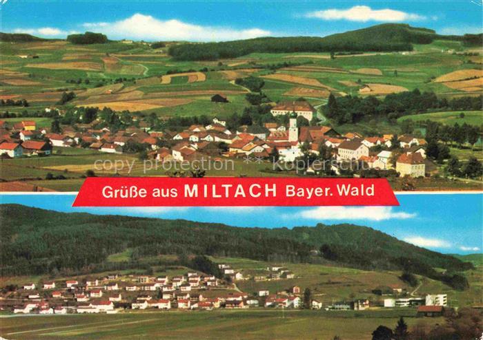 Miltach Panorama Erholungsort Bayerischer Wald