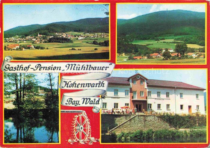 Hohenwarth Koetzting Panorama Gasthof Pension Muehlbauer