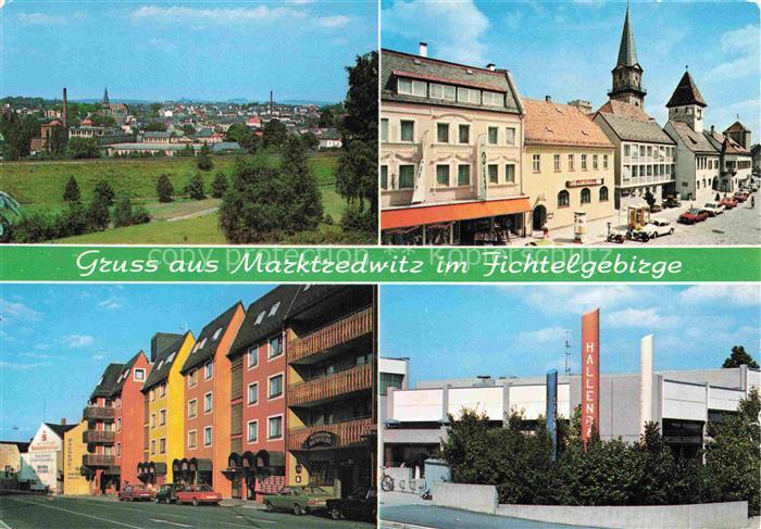 Marktredwitz Wunsiedel Bayern Panorama Motive Stadtzentrum Hallenbad
