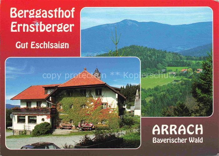 Arrach Berggasthof Gut Eschlsaign Landschaftspanorama