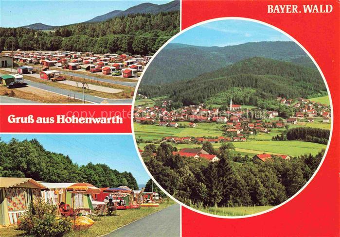 Hohenwarth Koetzting Campingplatz Panorama Bayerischer Wald