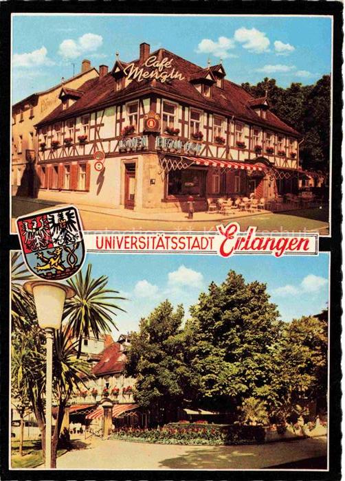 ERLANGEN Bayern Café Conditorei Mengin