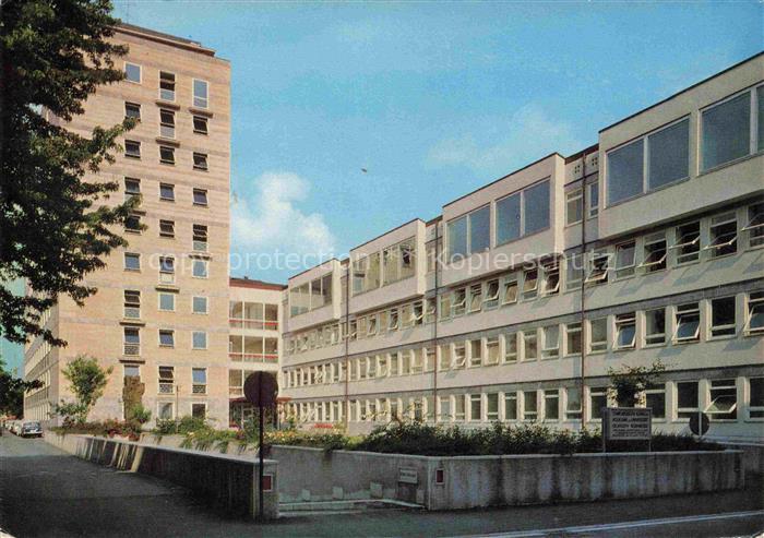 ERLANGEN Bayern Bettenhaus und Universitaets-Klinik