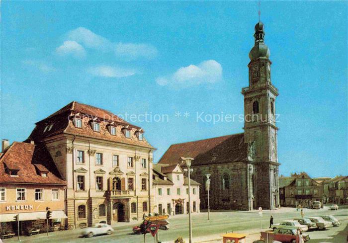ERLANGEN Bayern Martin-Luther-Platz Kirche Museum