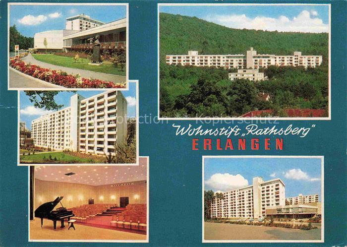 ERLANGEN Bayern Klinik Hochhaeuser Theater Konzertsaal