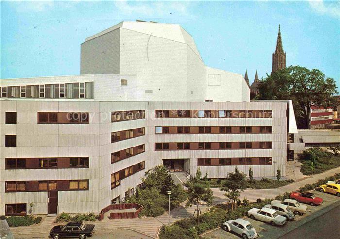 ULM  Donau Theater mit Muenster