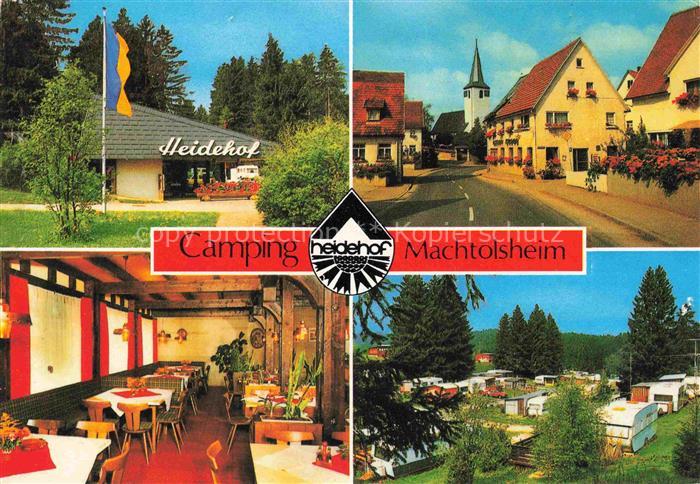 Machtolsheim Heidehof Camping- und Freizeitzentrum Restaurant Ortszentrum Haupts